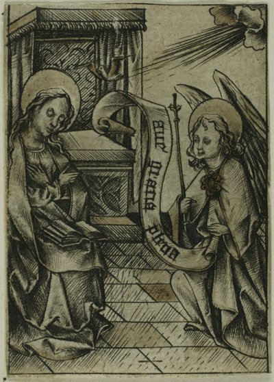 Müjde by Israhel van Meckenem the younger