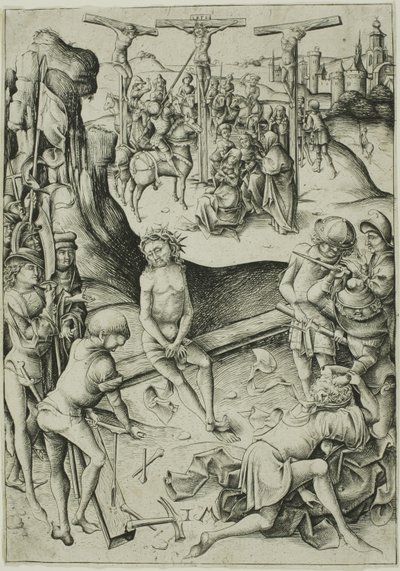 Çarmıha Gerilme by Israhel van Meckenem the younger