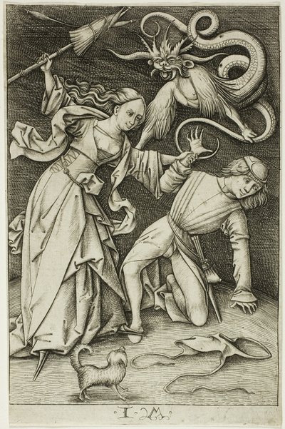 Pantolon Kavgası by Israhel van Meckenem the younger