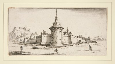 Bir Bastion veya Bir Tahkimat by Israël Henriet