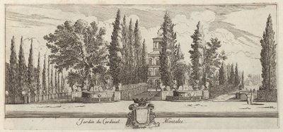 Kardinal Montalte Bahçesi by Israël Silvestre