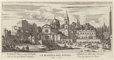 Madona del Popolo by Israël Silvestre