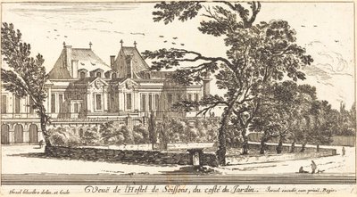 Veue de l'Hostel de Soissons by Israël Silvestre