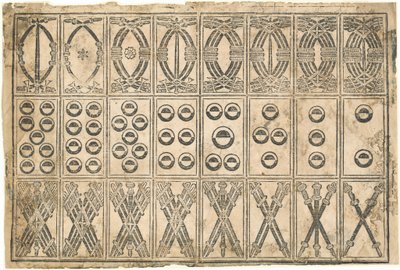 Oyun kağıtları by Italian 15th Century
