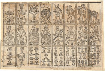 Oyun kağıtları by Italian 15th Century