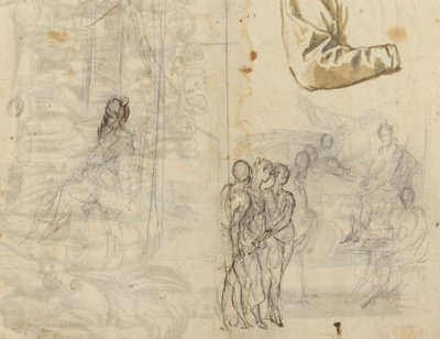 Paolo Veronese Çemberinden Tarihi Bir Tablodan Sonra Kopya [recto] by Italian 16th Century
