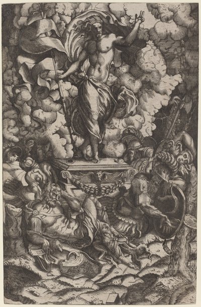 Diriliş by Italian 16th Century after Francesco Salviati