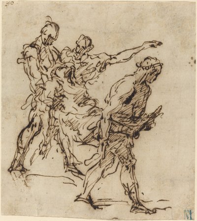 Vücut Taşıyan Figürler by Italian 17th Century
