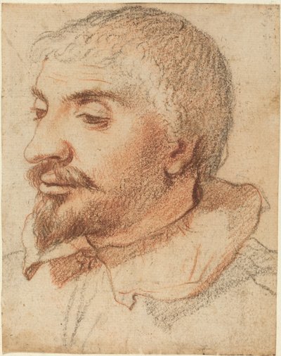 Bir Adamın Başı by Italian 17th Century