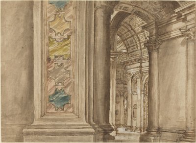 Aziz Petrus'un İçi, Roma by Italian 17th Century