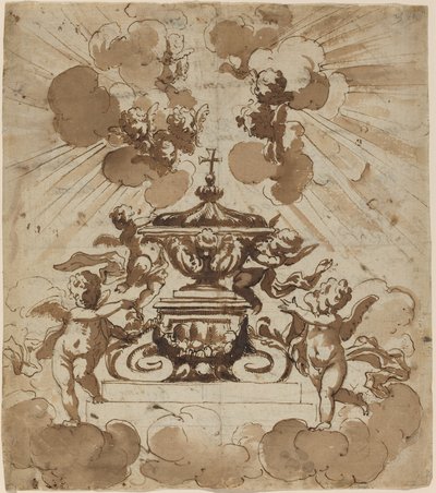 Ev sahibinin yüceltilmesi by Italian 18th Century
