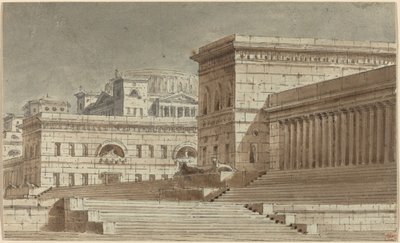 Sahne tasarımı by Italian 19th Century