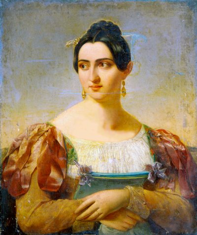 Kadın portresi, 19. yüzyılın başlarında by Italian Master