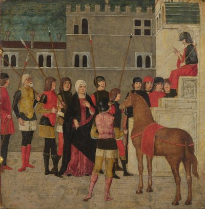 Trajan Adaleti, 1475 ile 1500 Arası by Italian Master