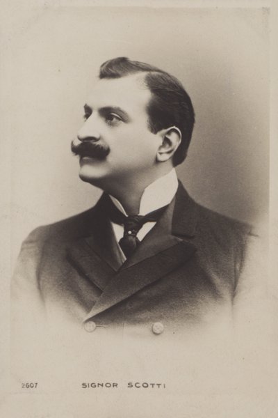 Antonio Scotti, İtalyan opera baritonu by Italian Photographer