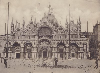 S Marco Kilisesi (s / b fotoğraf) by Italian Photographer