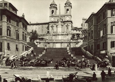 Trinita dei Monti Kilisesi by Italian Photographer