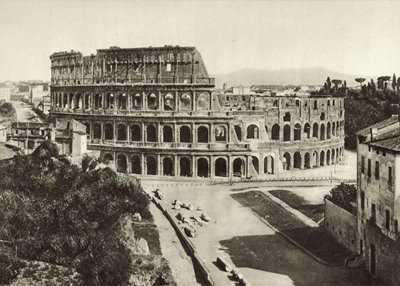 Flavian Amfitiyatrosu veya Kolezyum by Italian Photographer