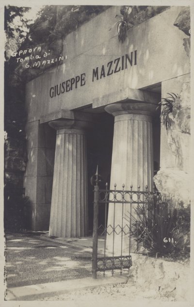 Cenova, Giuseppe Mazzini