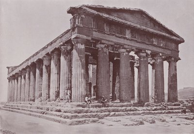 İtalya: Concordia Tapınağı, Agrigento (s/b fotoğraf) by Italian Photographer