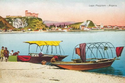 Maggiore Gölü, Angera (renkli fotoğraf) by Italian Photographer