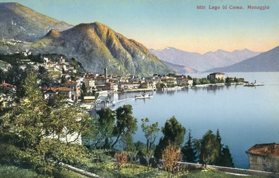 Menaggio, Como Gölü by Italian Photographer
