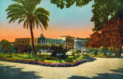Messina, Villa Mazzini (renkli fotoğraf) by Italian Photographer