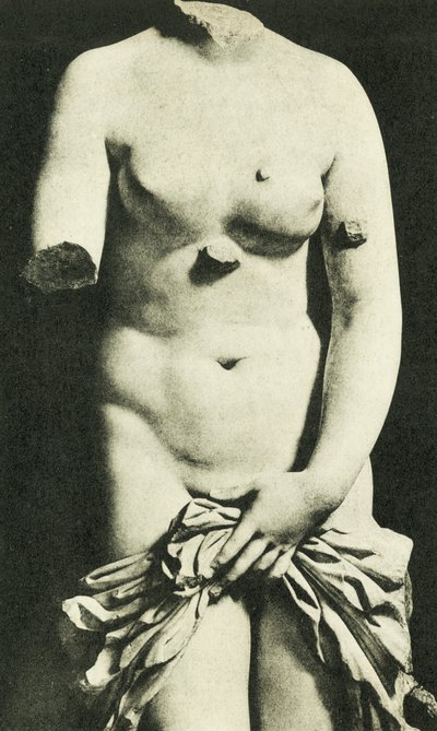 Müze, Syracusan Venüsü, MÖ 3. yüzyıl Credesis (b/w fotoğraf) by Italian Photographer