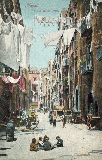 Napoli, İtalya (renkli fotoğraf) by Italian Photographer