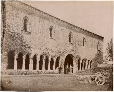 Palazzo della Ragione, Pomposa manastırı, Emilia-Romagna, İtalya, fotoğraf Luigi Ricci, Ravenna by Italian Photographer