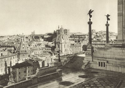 Anıttan Victor Emanuel'e Panorama by Italian Photographer