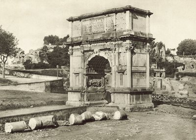 Roma Forumu, Titus Kemeri by Italian Photographer