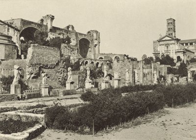 Roma Forumu, Konstantin Bazilikası, Romulus Tapınağı ve Vesta Bakireleri Evi by Italian Photographer