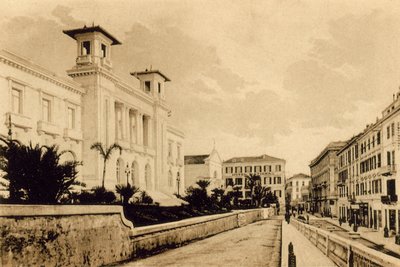 San Remo, Casino Municipale (s/b fotoğraf) by Italian Photographer