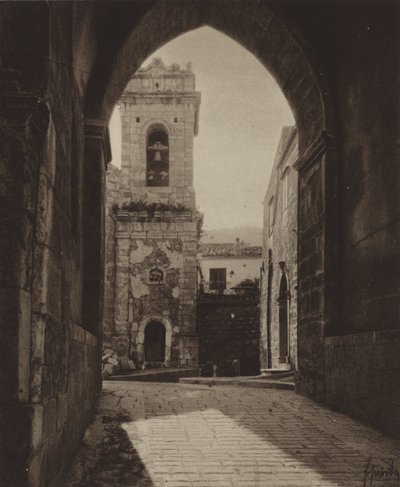 Sicilia / Sicilya: Le Madonie, Petralia (siyah-beyaz fotoğraf) by Italian Photographer