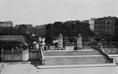 Taranto, Villa Peripato ana giriş (s/b fotoğraf) by Italian Photographer