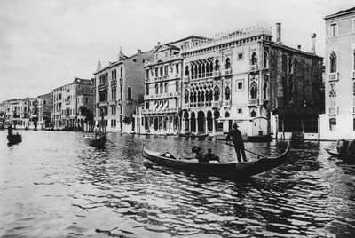 Venedik, Büyük Kanal ve Ca d