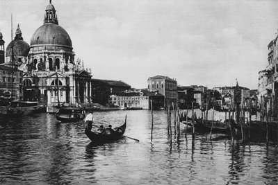Venedik, Selam Kilisesi (s / b fotoğraf) by Italian Photographer