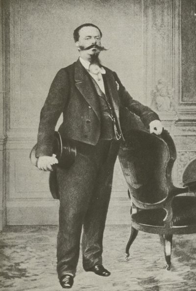 Victor Emmanuel II, İtalya Kralı (s/b fotoğraf) by Italian Photographer