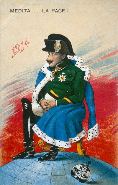 1914, Meditasyon... Barış! Müdahalesizlik Sözleşmesi by Italian School