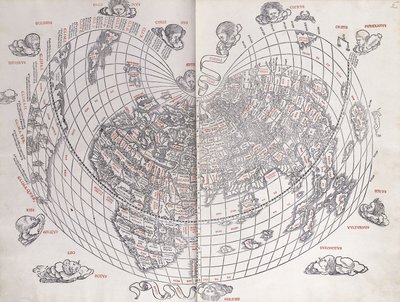 Dünya Haritası, 1511 by Italian School