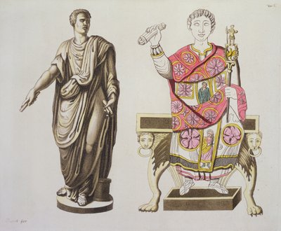 Bir Roma Senatörü ve Bir Yetkili, Costumi dei Romani