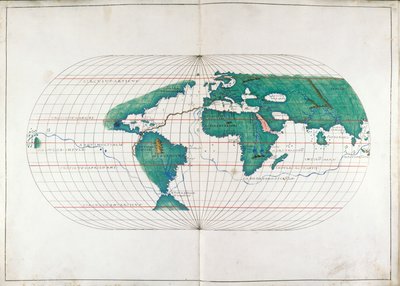 Ekle. 19927, ff.12v-13 Dünya Haritası, 