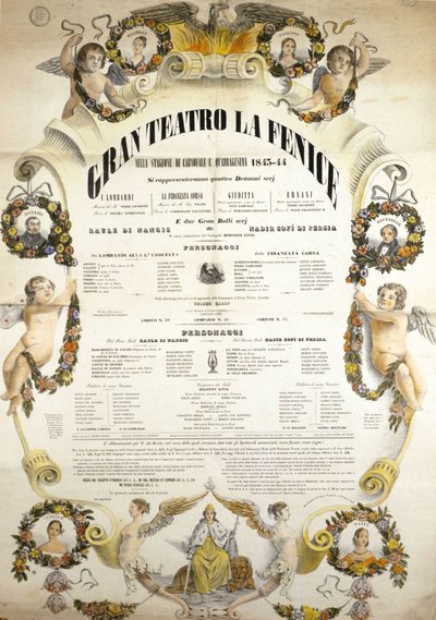 1843 - 1844 sezonu için Venedik