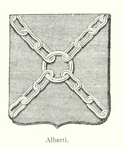Alberti (gravür) by Italian School