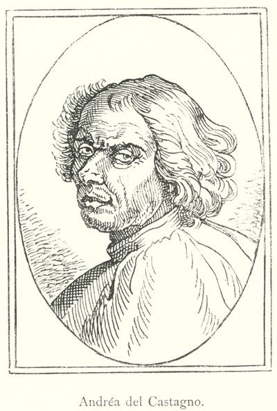 Andrea del Castagno (gravür) by Italian School