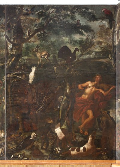 Hayvanlar, Orpheus Efsanesi, detay by Italian School
