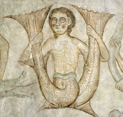 Antropomorfik figür (fresk) by Italian School