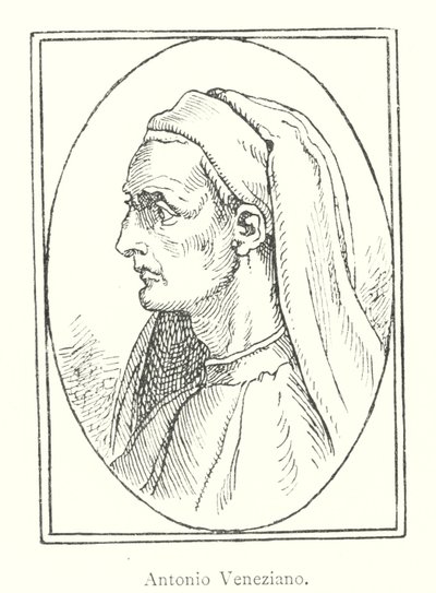 Antonio Veneziano (gravür) by Italian School