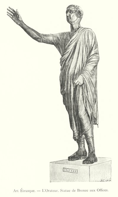 Etrüsk Sanatı, Hatip, Uffizi